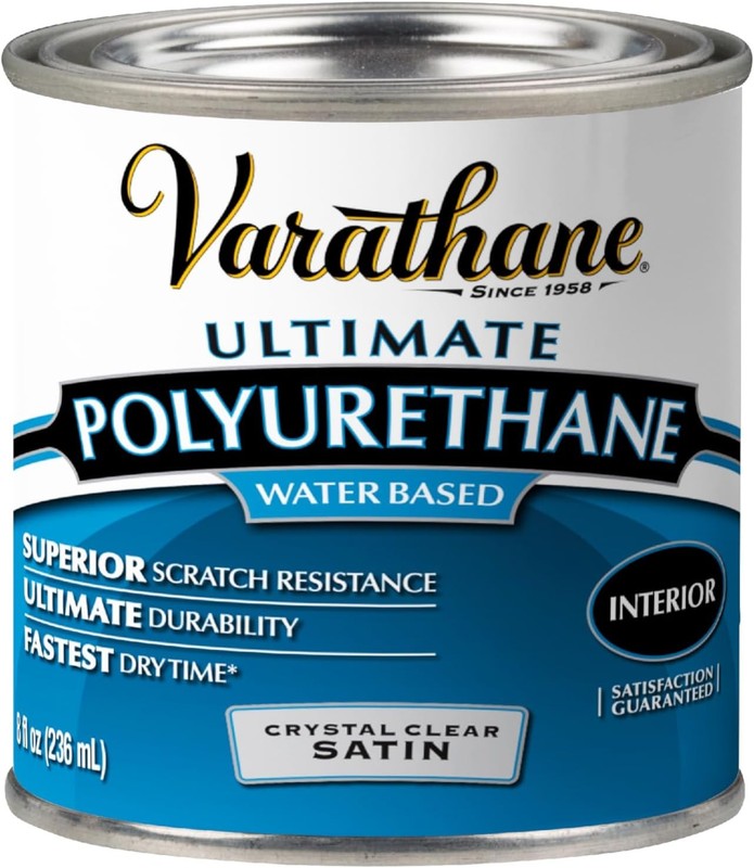 Varathane Water-Based Crystal-Clear Ultimate Polyurethane | Interior Wood Pro…
