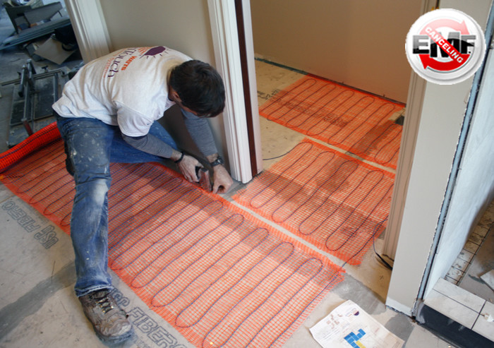 SunTouch Radiant Floor Heating Mat 24" KITS 120 Volt with Tape MADE in the USA gallery