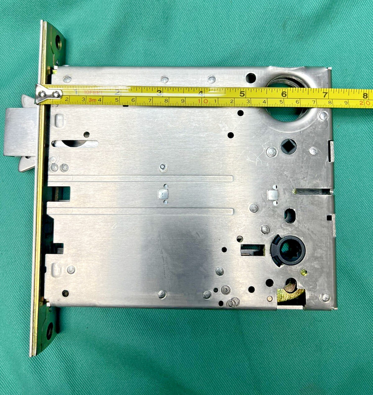 Accurate Sliding Door Lock 9100SDL3-6” Backset US26D