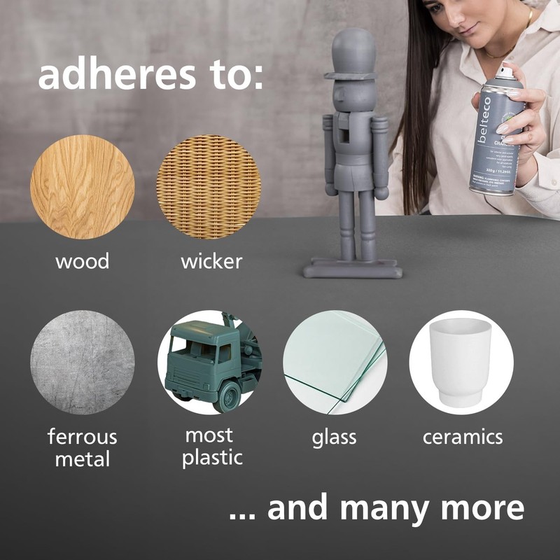 Crystal Clear Gloss Spray Paint | Eco-Friendly | High Coverage gallery