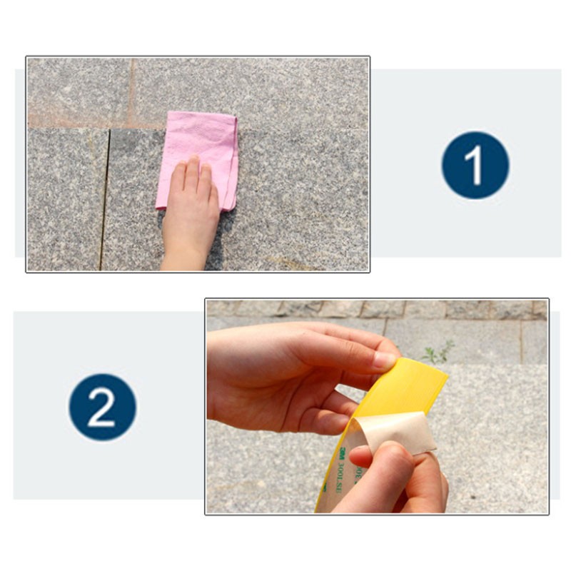PVC Rubber Anti-Slip Strip Self-Adhesive Step Sticker Safety Stair Floor 1 Meter gallery