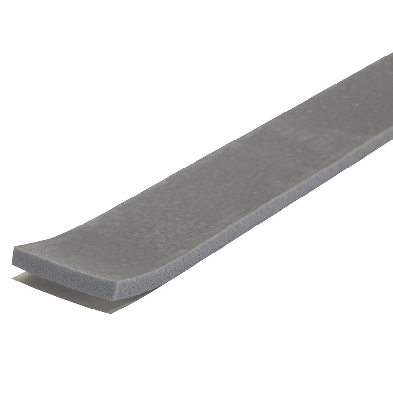 MD Building Products 02352 30 ft. Gray Foam Tape Camper Seal for Camper Shells