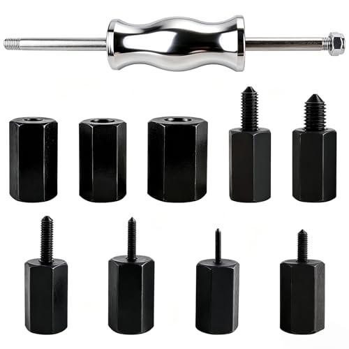 Slide Hammer Set with Adaptors, Internal Bearing Puller Slide Hammer Kit for gallery