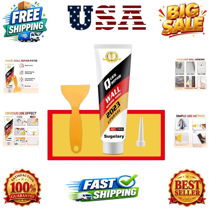 Drywall Patch Repair Kit with Scraper, Wall Repair Paste, Wall Mending Agent …