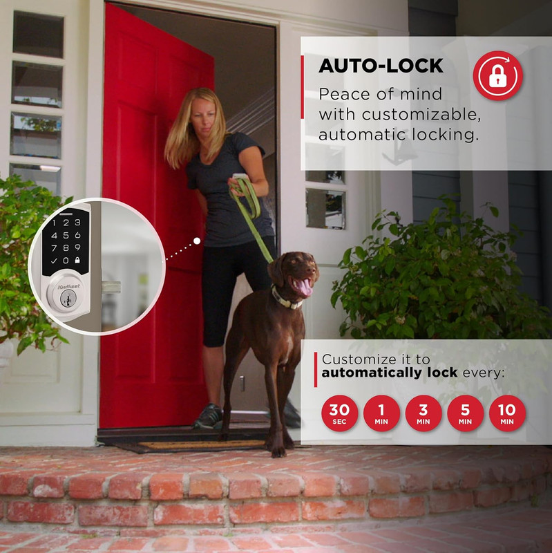 Smartcode 270 Keyless Entry Electronic Touchpad Deadbolt Door Lock with Auto-Loc gallery