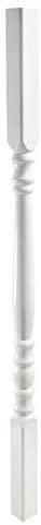 White Colonial Style Vinyl Railing Spindle (1 1/2″Sq x 32 1/2″)