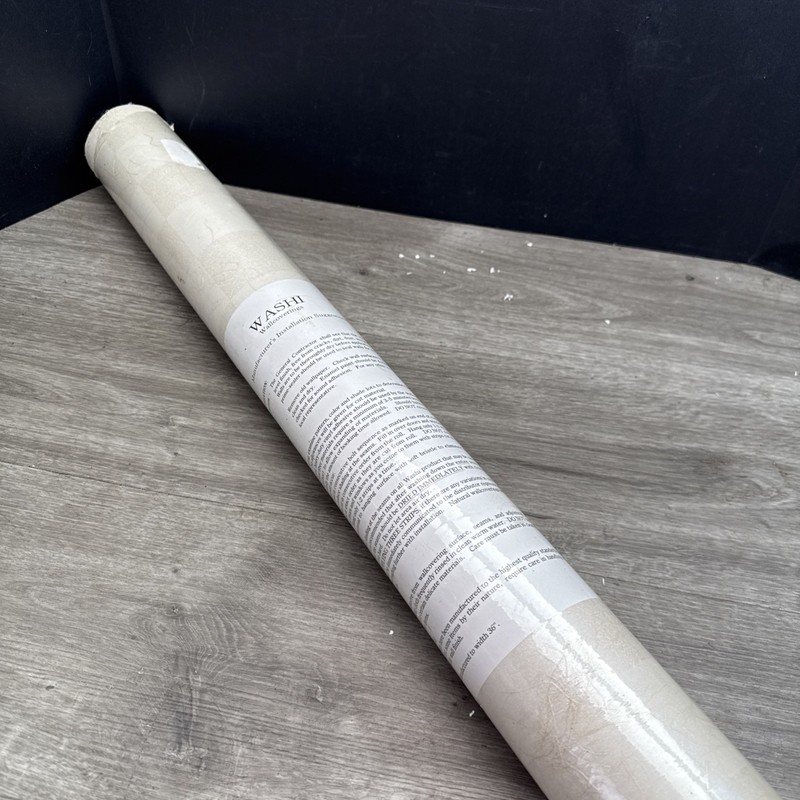 WASHI Wallpaper Made In Japan New ROLL BEIGE Wheat 36 Inch X 12 Yards