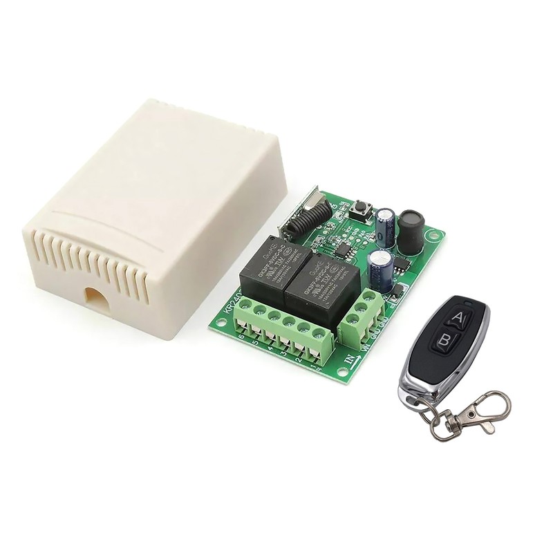 -107dbm Wireless Remote Control DC RF Relay Transmitter 1527 Leaning Code gallery