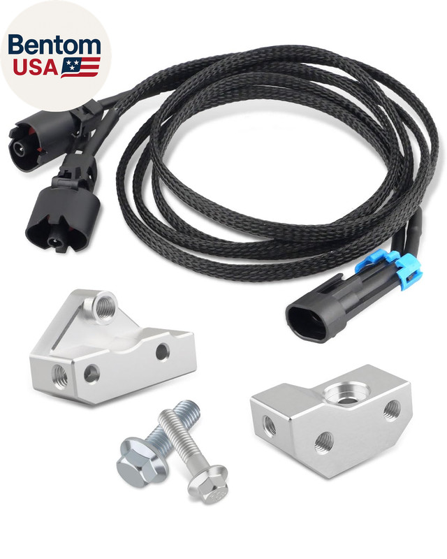 Gen 3 Knock Sensor Relocation Bracket Kit Fit for Engine RPO LS1 LS6 LQ9 LM7 L59 gallery