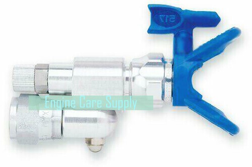 Clean Shot Shut-Off Valve for Paint Gun Pole Extensions 287030 with tip for Grac