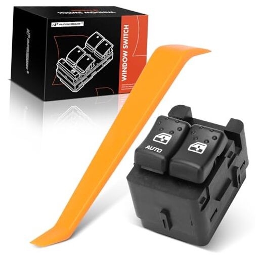 Front Driver Side Master Power Window Switch Compatible with Saturn Ion 2003 gallery