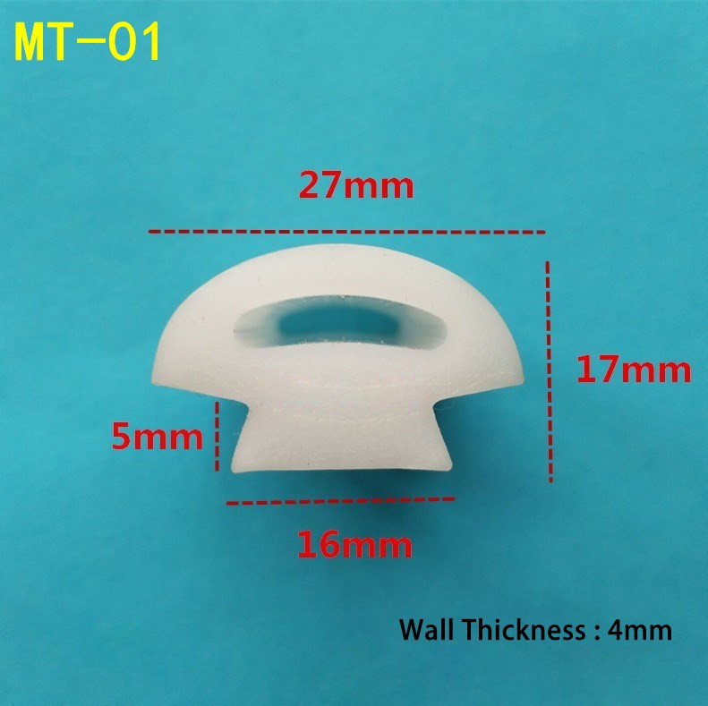 T Shape Silicone Rubber Sealing Strip Weatherstrip Gap Filler Filling Edge Trim
