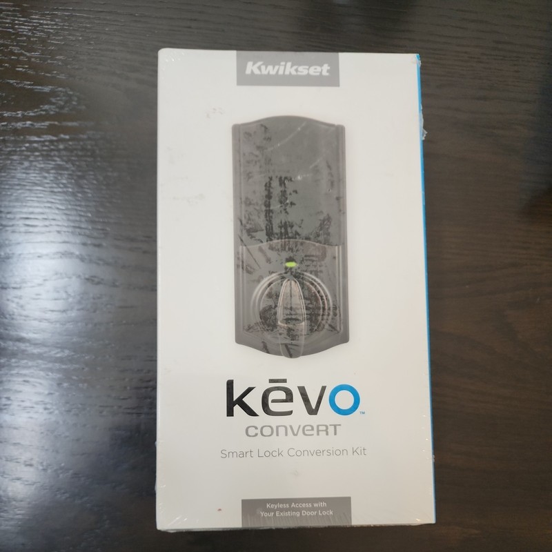 Kwikset Kevo Convert Smart Lock Conversion Kit in Venetian Bronze 99250-103 [40]