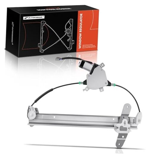 Front Right Passenger Side Power Window Regulator with Front Passenger (RH)