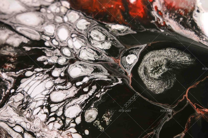 3D Black White Red Texture Abstract Wallpaper Wall Murals Removable Wallpaper gallery