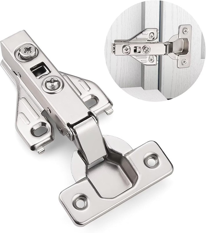 1 Pairs （2 Pack） Soft Close Kitchen Cabinet Door Hinges fit for Face Frame C