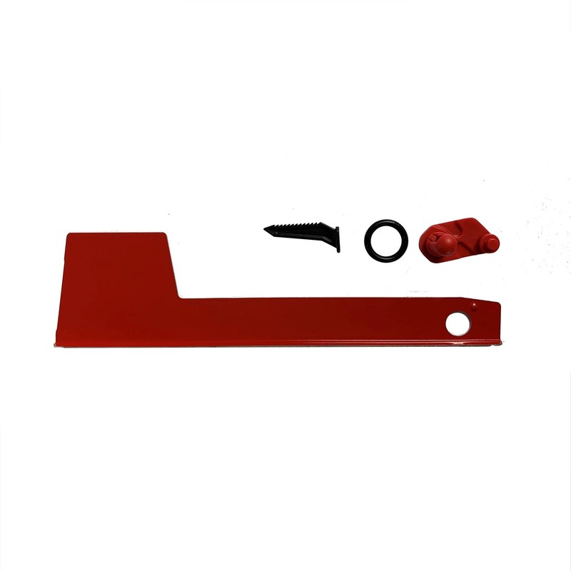 Aluminum Mailbox Flag Replacement Kit, Red