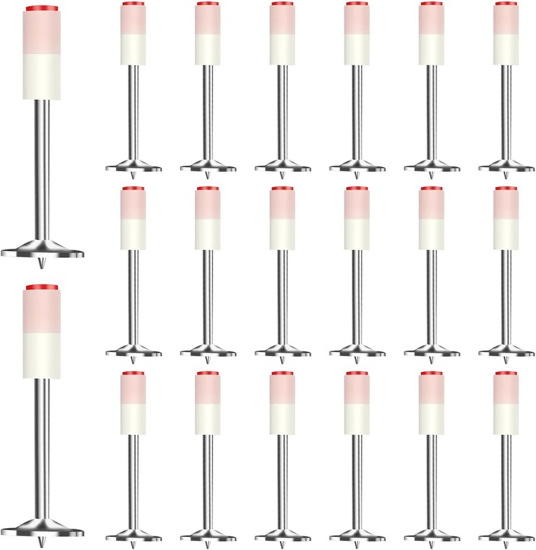 400 Pcs Nail Gun Manual Steel Concrete Nails, 7.3mm Round Nails Wall Fastenin…
