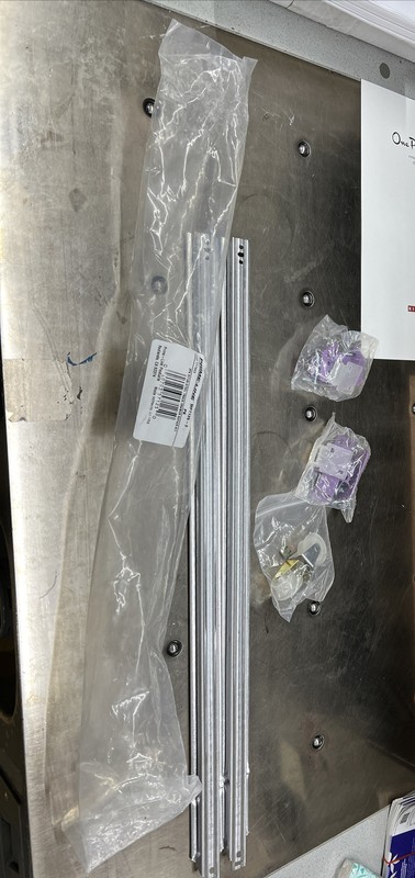 Prime-Line MP7125-2 Drawer Repair Kit, 22-1/2 in, Steel Track, Plastic Guides an