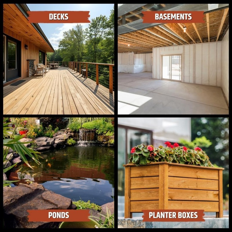 Multi-Purpose Primer - Use on Concrete and Wood, Water-Based Non-Toxic and Fa... gallery