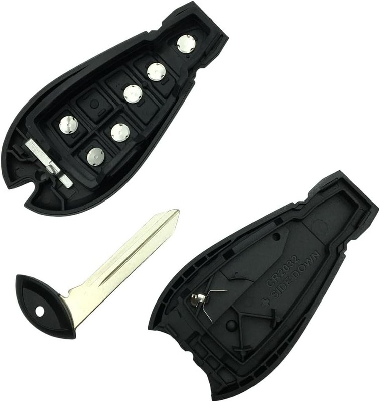 Replacement Key Fob Shell Case for Town Country Grand Cherokee Model: 6 Button gallery