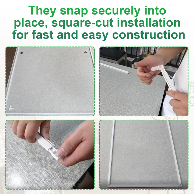 MP7729 Screen Frame Corner 5/16 In. X 3/4 In.- Replacement Parts for Sliding Win gallery
