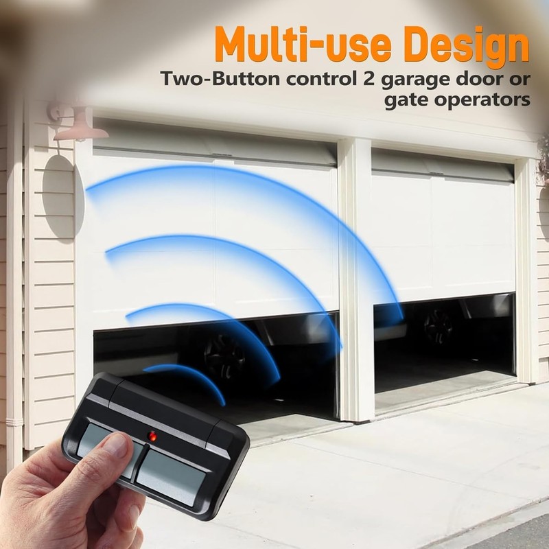Durable 2-Button Garage Remote Control - Liftmaster 892LT Security+ 2.0, 2-Pack gallery