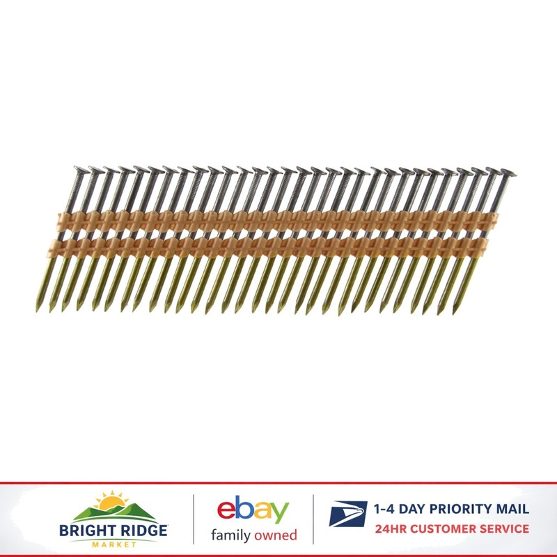 Full Round Head Framing Nails 3-Inch x .131 for Interior Non-Treated Lumber