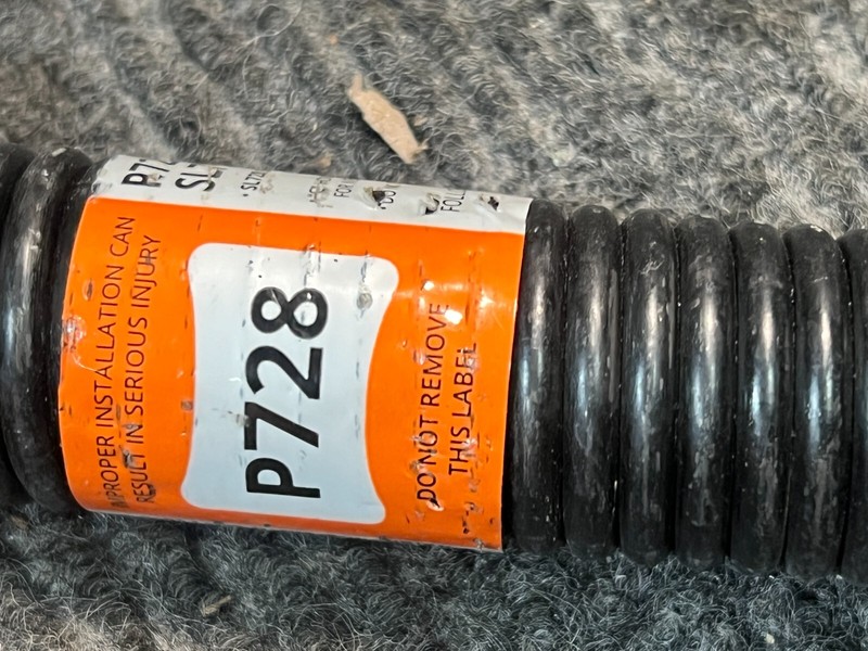E900 Hardware 28 in. Plug-End Extension Spring 0.177 in. No. 7 Wire P728 gallery