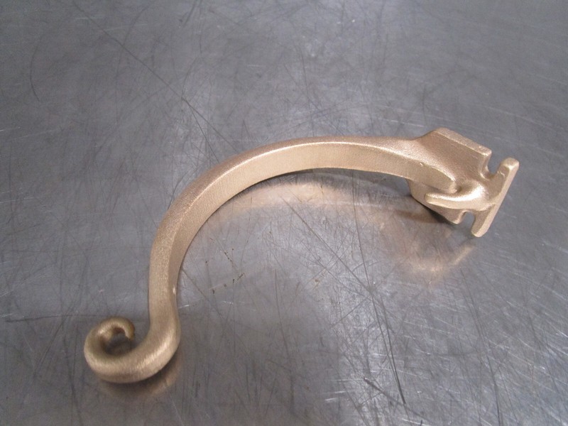 Cast Brass Fascia Mount streamline Gutter Bracket design streamline