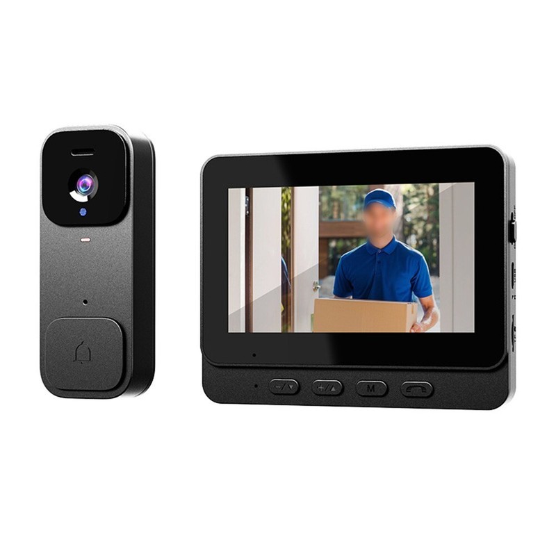 New X7 Intelligent Visual Doorbell Wireless Intercom Hd Video Surveillance