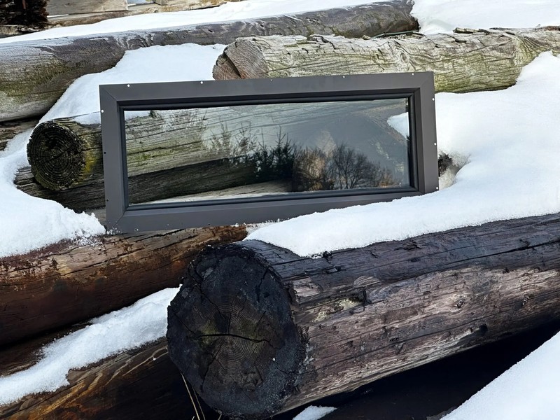 30″ Premium Hunting Blind Window – Easy Install, Aluminum Frame, Tempered Glass