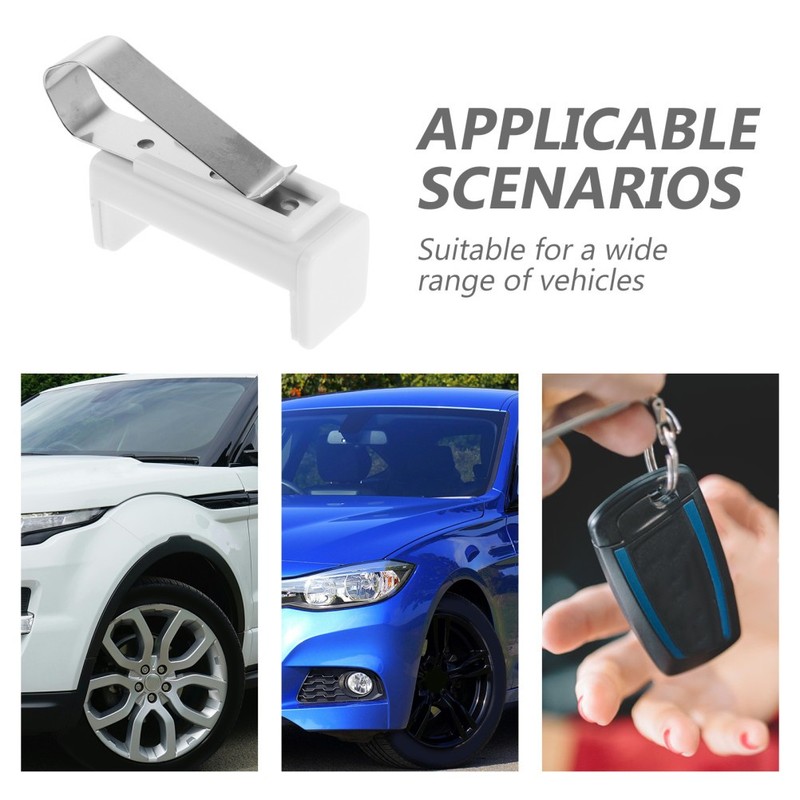 4 Pcs Remote Sun Visor Clips Mount Car Holder Garage Door Opener gallery