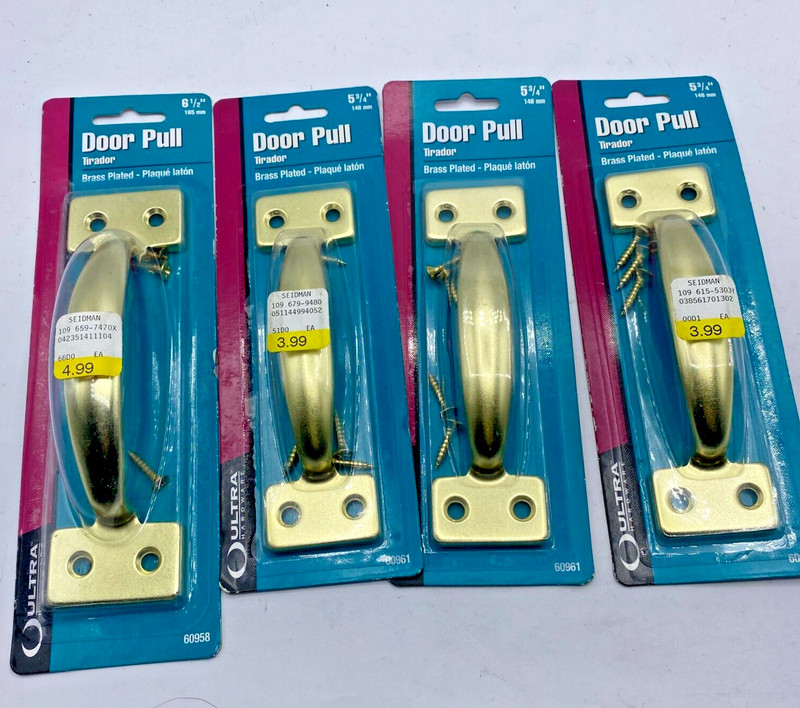 Door Pull Handle Rustic Style Cast Iron Home Kitchen ASSORTED-no:6/5-LOT OF 4 ⭐