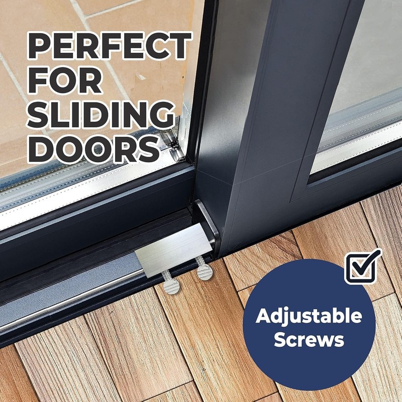10 Pack Adjustable Window Locks - Secure Vertical & Horizontal Windows Safely gallery