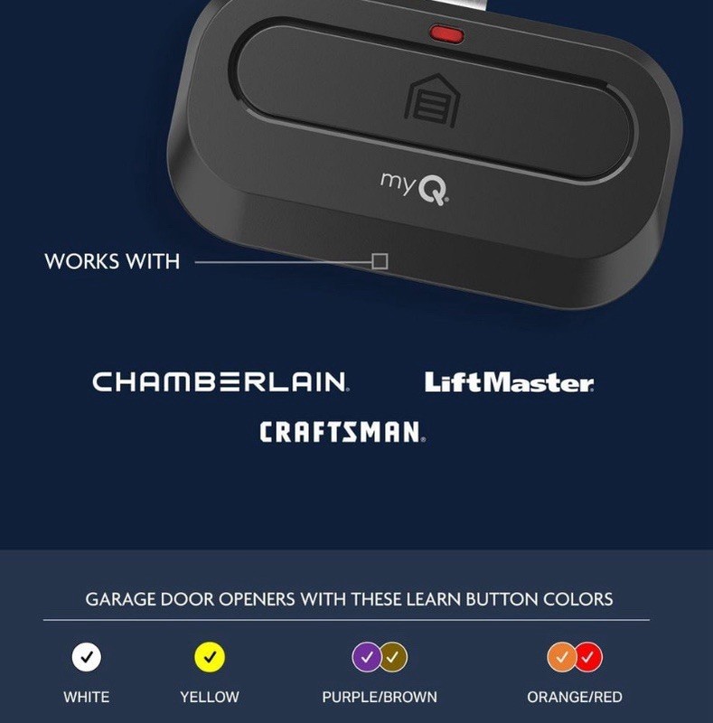 Chamberlain 1-Button Garage Door Remote Control, Powered by myQ, Model # CH361 gallery