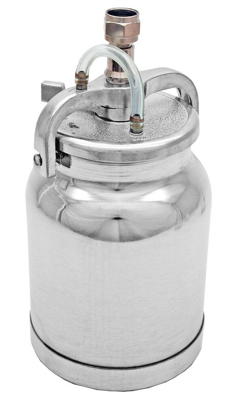 CAL-HAWK Aluminum Universal 1L Spray Gun Cup Hopper w/ Quick Release Cover