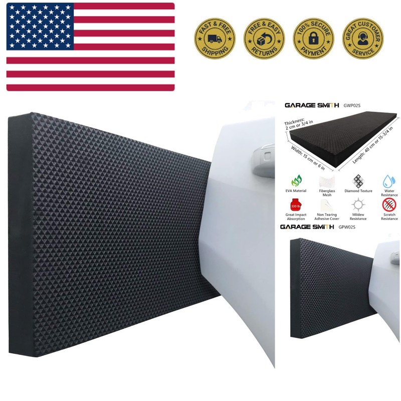 Garage Wall Protector Car Door Protectors, Designed in 2-Pack