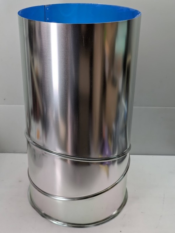 EZ Tubular Skylight 14 in. x 25 in. Adjustable Replacement Top Tube Section