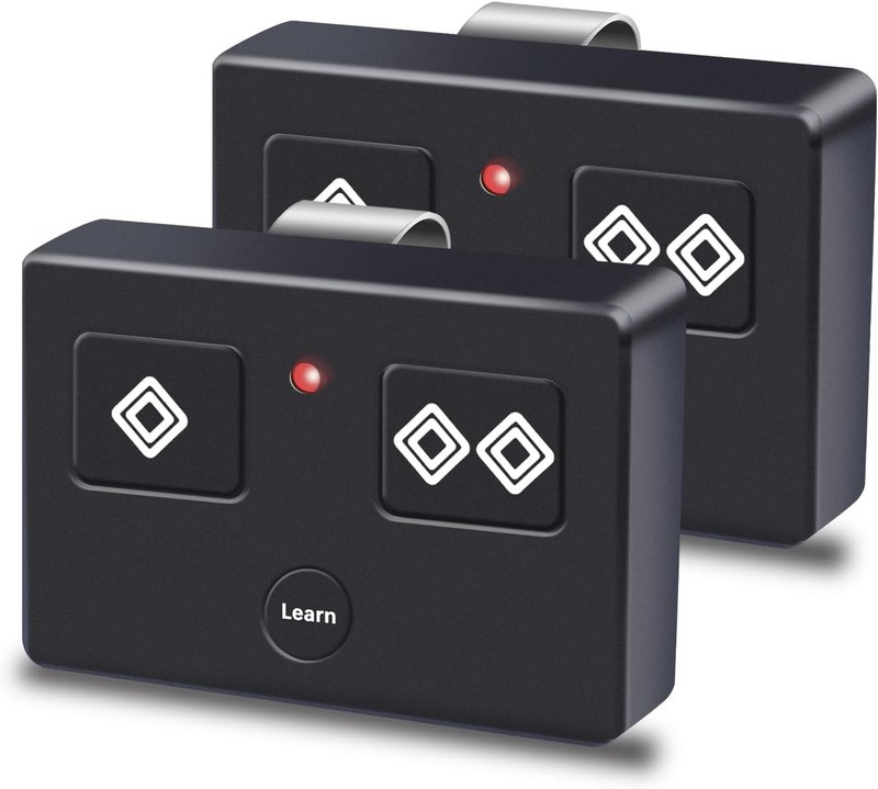 Reliable 3-Button Remote for Ghost Openers - Compatible with DD2U/DS1U (2-Pack) gallery