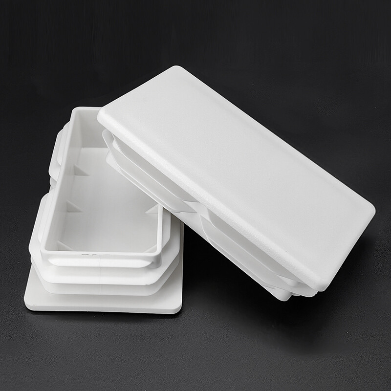 Square Tube Inserts Plug Bung Rectangular Pipe Tubing End Blanking Cover Caps gallery