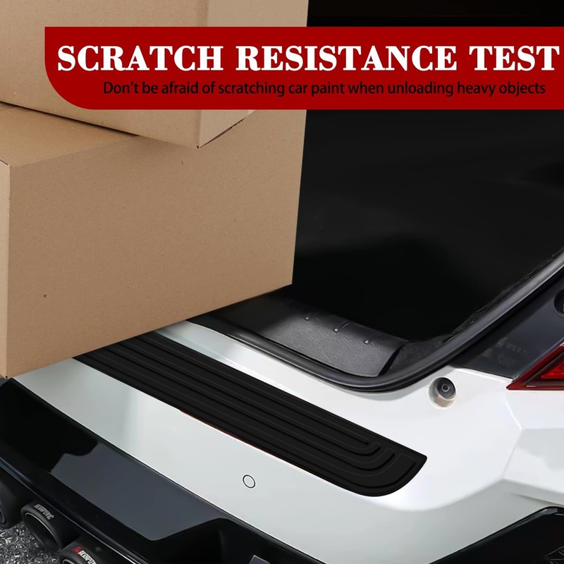 Rear Bumper Protector, Self-contained Viscose Natural Rubber Material Car Bum... gallery