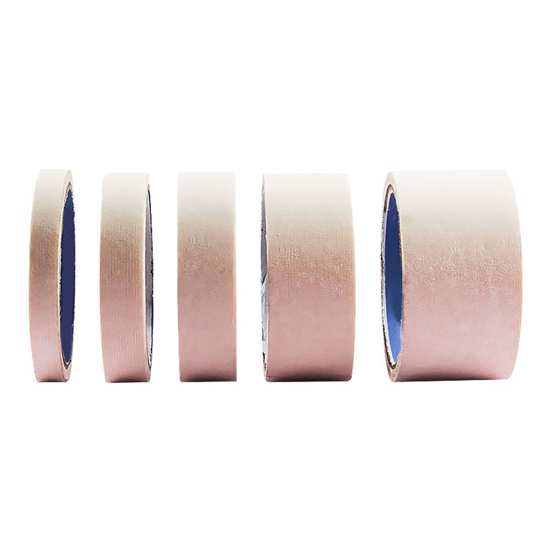 5 Rolls Convenient Multi Function Paper Tape Professional Painting Masking Tape