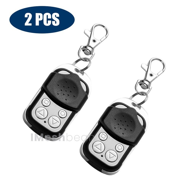 2PCS 433MHz Remote Control Extra Remotes For iMeshbean Sliding Gate Opener Motor