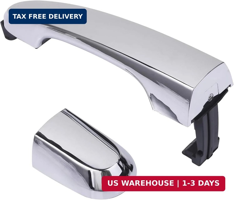 Exterior Rear Right Passenger Side Chrome Door Handle for Kia Sorento 2011 2012