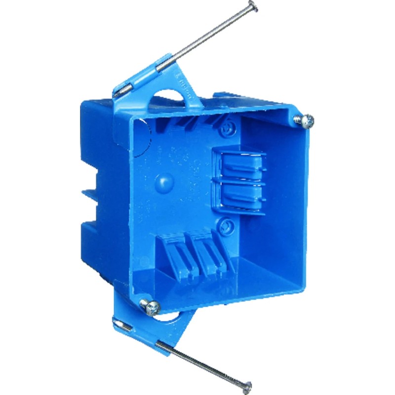 2-Gang 32 Cu In Electrical Pvc New Work Electrical Switch/Outlet Box, 10 Boxes