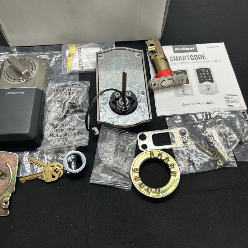 Kwikset Smartcode 270 Traditional Satin Nichel Touchpad Single Z26 gallery