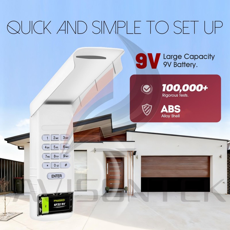 1 for MultiCode Gate Opener Keypad 4200 420001 Wireless - 10 Year Warranty gallery