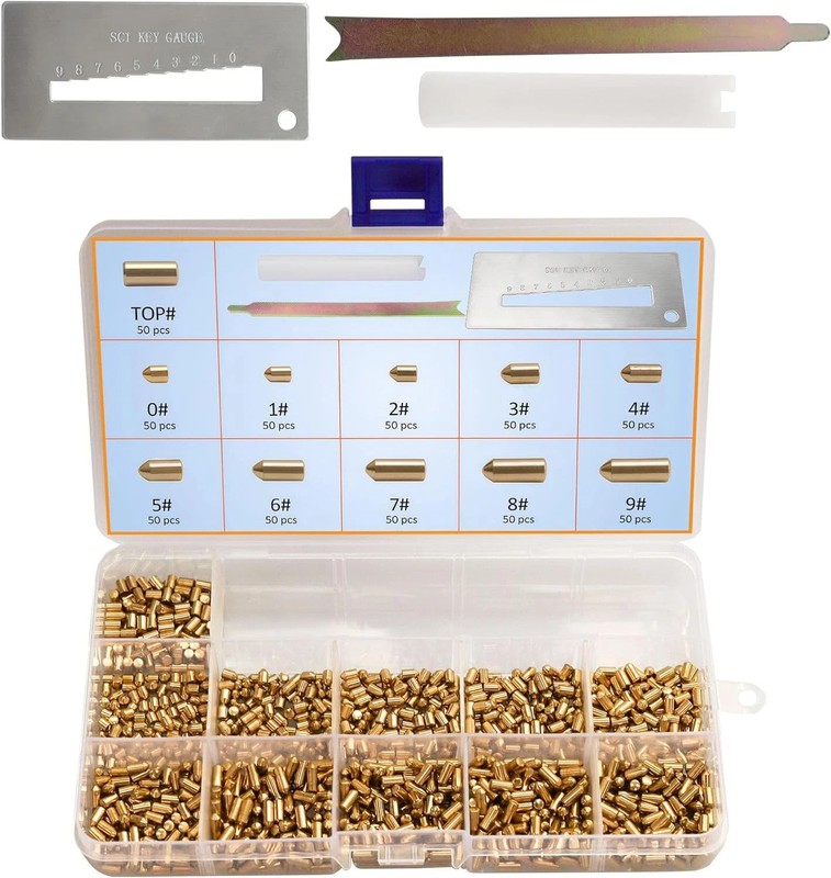 SC1 SC4 Keyway Rekey Kit Compatible with Schlage, Complete DIY Lock Rekeying …
