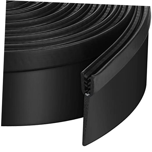 2.6 Inch Rv Slide Out Seal Black Clip Rubber Seal Wiper, Camper Slideout 25 ft